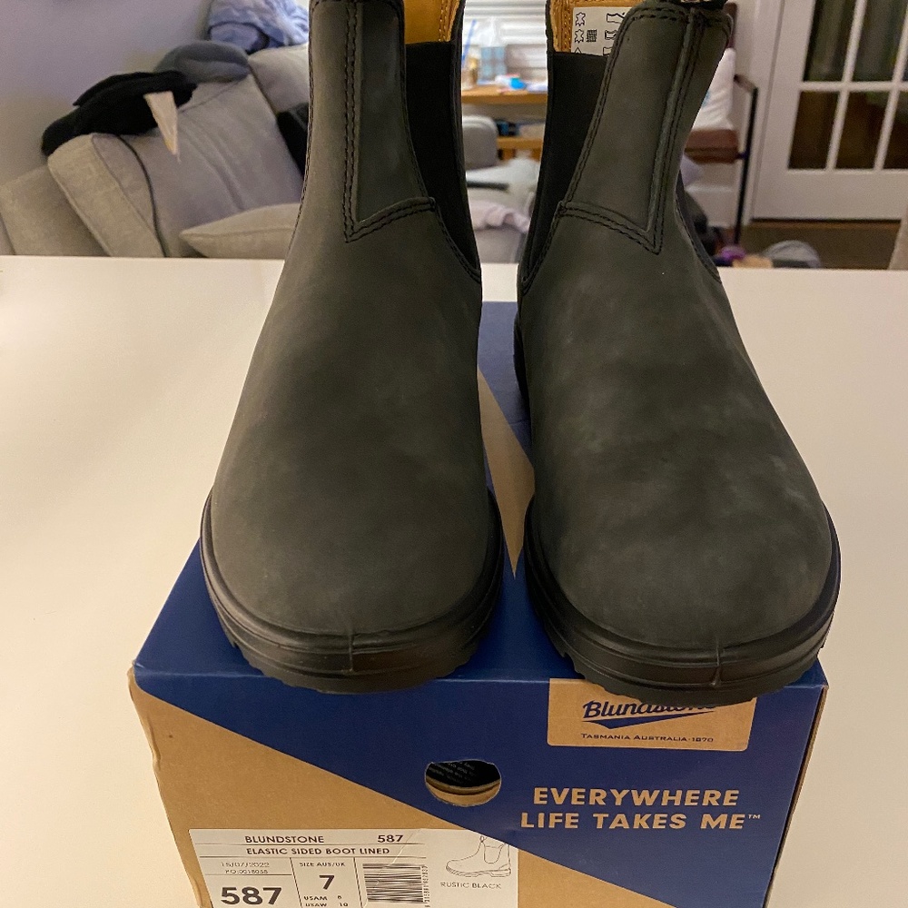 Blundstone 587 rustic black